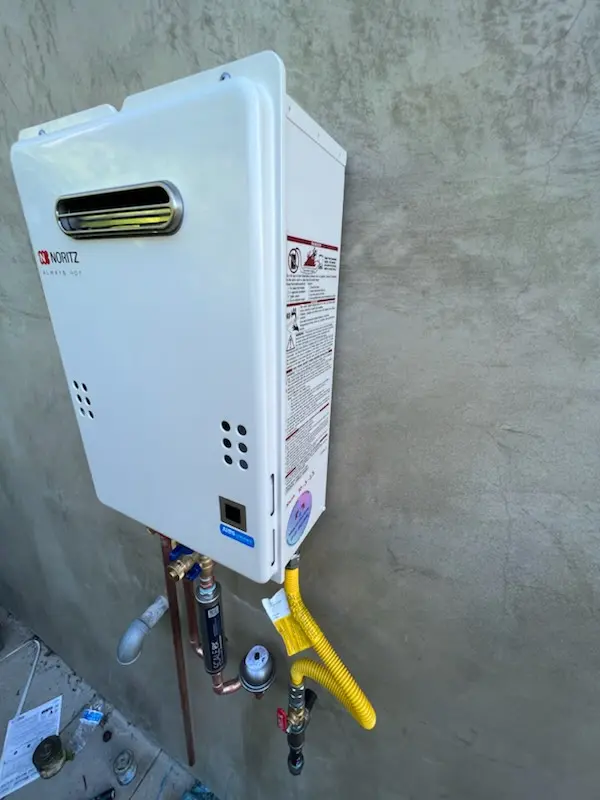 Tankless water heater installation for Kitty Creek homes